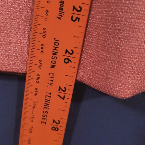 Gorgeous Kasper Salmon Pink Women's Blazer/Jacket Size 14 - Picture 11 of 13